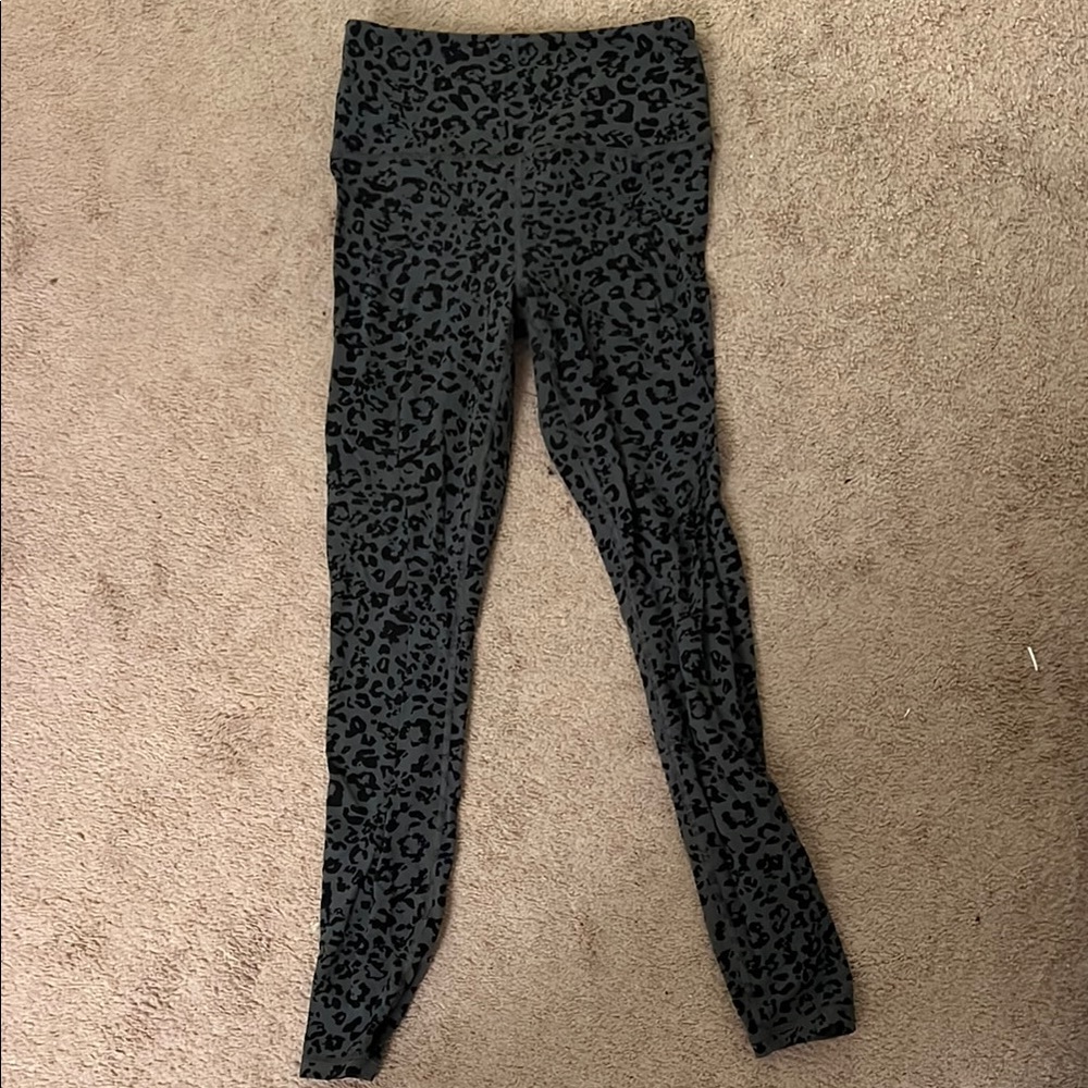 Athleta Leopard Print Leggings